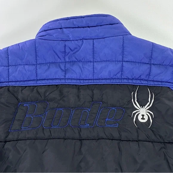 Spyder Kids Ski Jacket Performance Insulated Blue Black XL - Picture 11 of 14